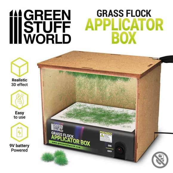 GSW Grass flock applicator BOX Flock Green Stuff World 