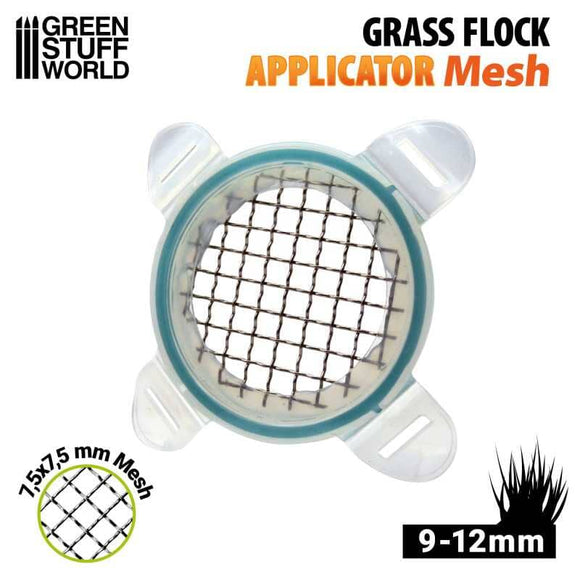 GSW Grass flock applicator tool - Mesh Head - Large 9-12mm Flock Green Stuff World 