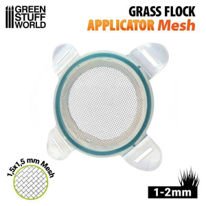 GSW Grass flock applicator tool - Mesh Head - Small 1-2mm Flock Green Stuff World 