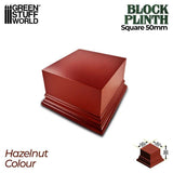 GSW Hazelnut Display Block Plinth 5x5cm Plinth Green Stuff World 