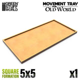 GSW Movement Trays Square Formation 180x90 (Pack x1) Old World Movement Trays Green Stuff World 