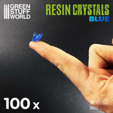 GSW Small BLUE Crystals Resin Set Crystals Green Stuff World 