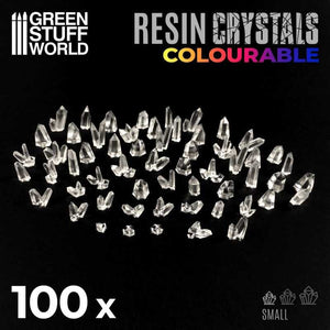 GSW Small CLEAR Crystals Resin Set Crystals Green Stuff World 