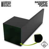 GSW Straight Backdrop Plinths 7x7x6+14cm Plinth Green Stuff World 