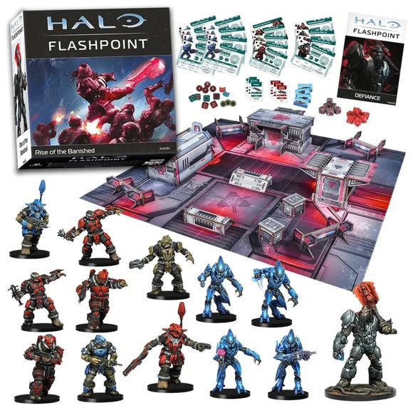 Halo Flashpoint: Rise of the Banished, Faction Set Halo Flashpoint Mantic Games 