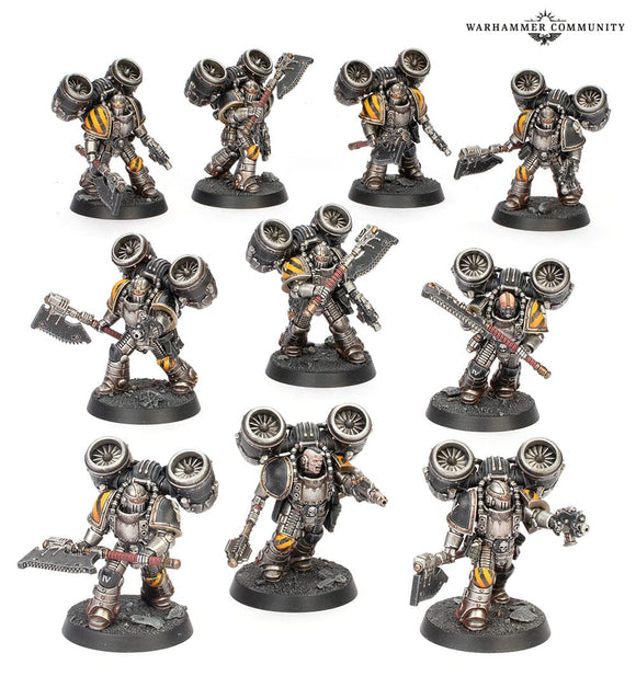Horus Heresy: Mkii Assault Squad Horus Heresy Games Workshop 