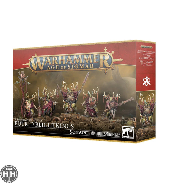 warhammer maggotkin of nurgle daemon 未組立 HammerHouse | Maggotkin Of Nurgle: Putrid Blightkings (2026) by
