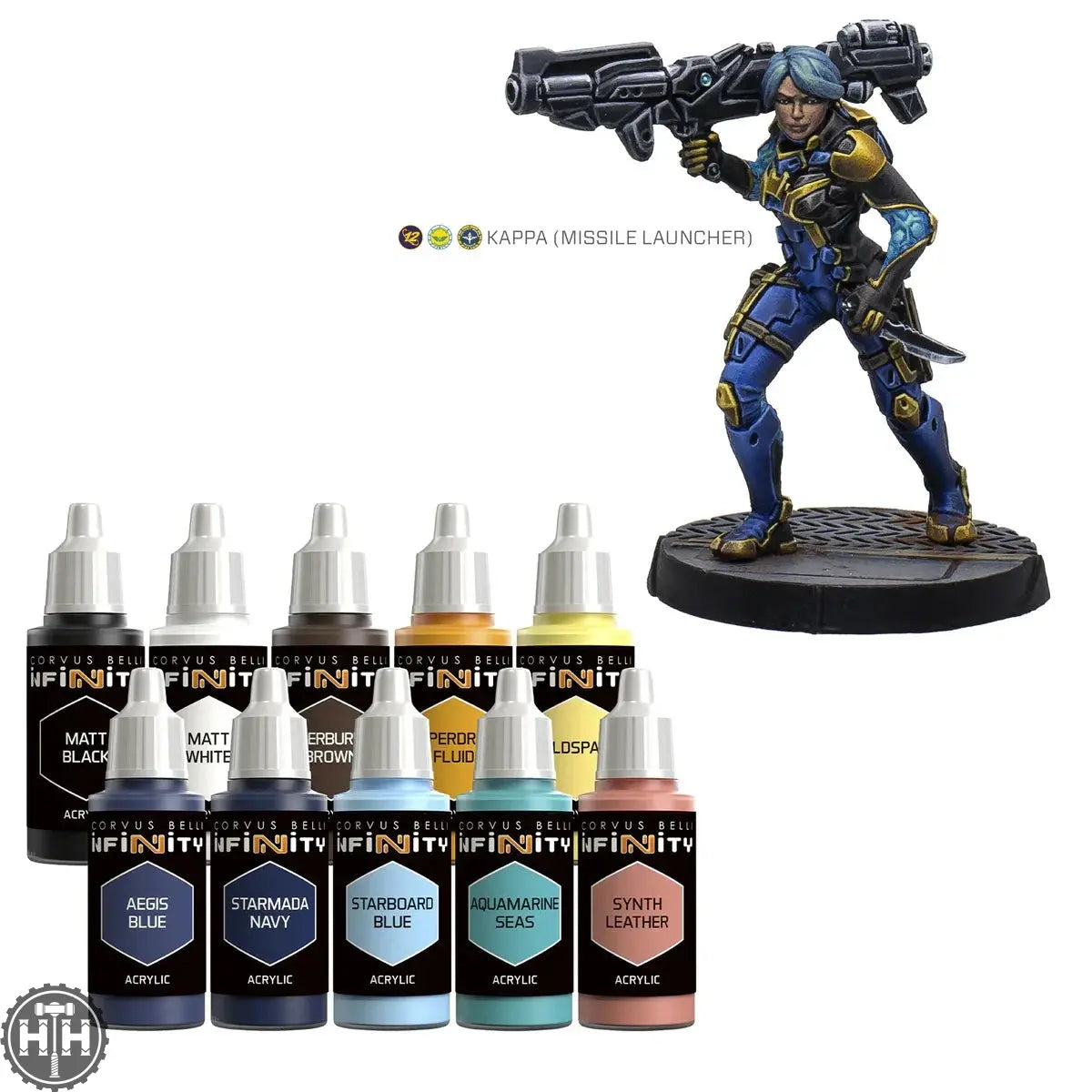 HammerHouse | Infinity Infinity O-12 Paint Set Kappa Missile Launcher ...