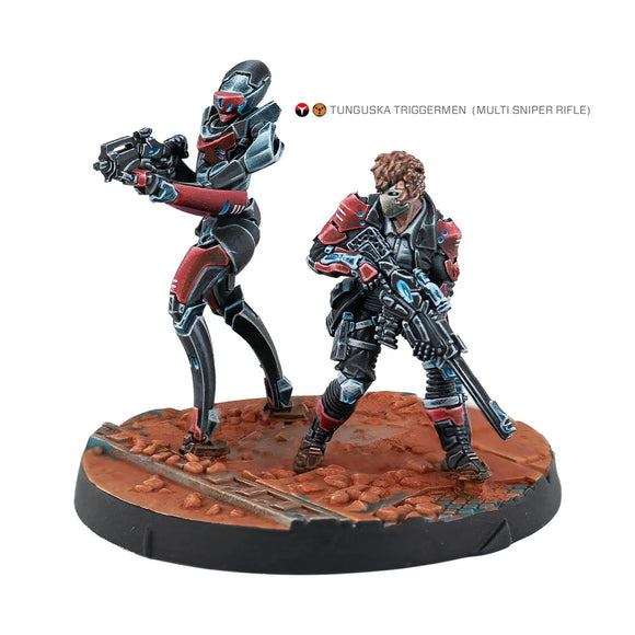Infinity Tunguska Triggermen Nomads Corvus Belli 
