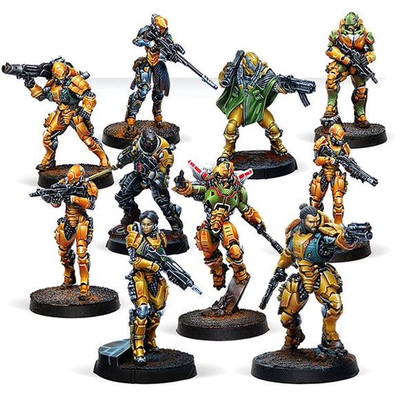 Invincible Army Action Pack Yu Jing Corvus Belli 