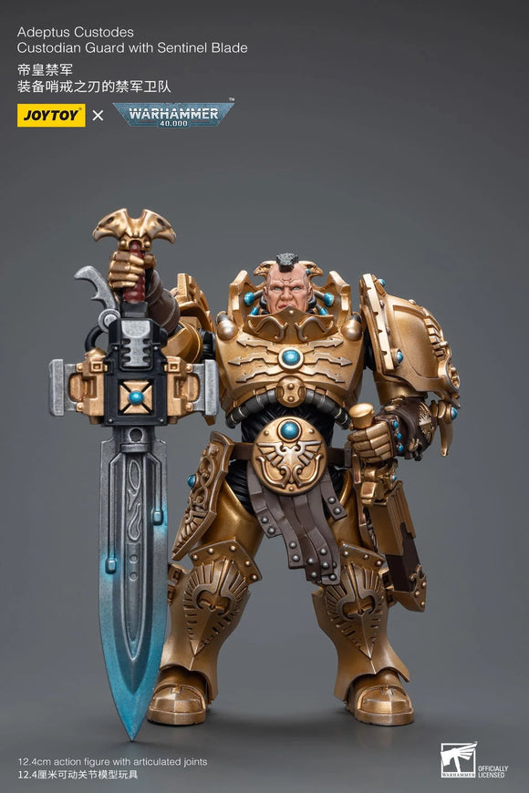 JoyToy Adeptus Custodes Custodian Guard with Sentinel Blade Action Figures JoyToy 