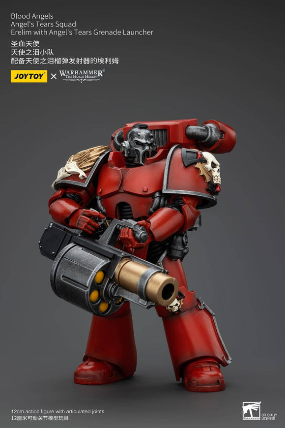 JoyToy Blood Angels Angel's Tears Squad Erelim with Angel's Tears Grenade Launcher - JT00362 Action Figures JoyToy 