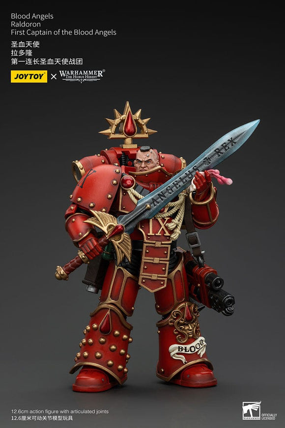 JoyToy Blood Angels Raldoron First Captain of the Blood Angels - JT00720 Action Figures JoyToy 