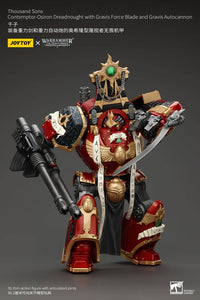 JoyToy Thousand Sons Contemptor-Osiron Dreadnought With Gravis Force Blade And Gravis Autocannon - JT8636 Action Figures JoyToy 