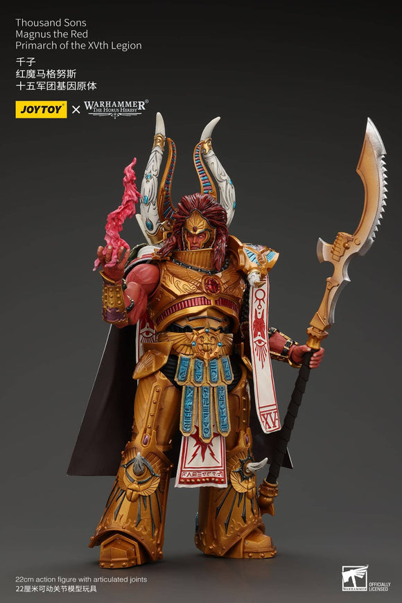 JoyToy Thousand sons Magnus the Red Primarch of the XVth Legion - JT6175 Action Figures JoyToy 