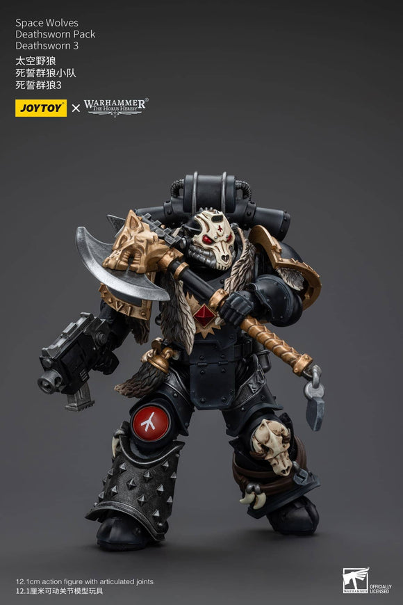 JT6090 JoyToy Space Wolves Deathsworn Pack Deathsworn 3 Action Figures JoyToy 