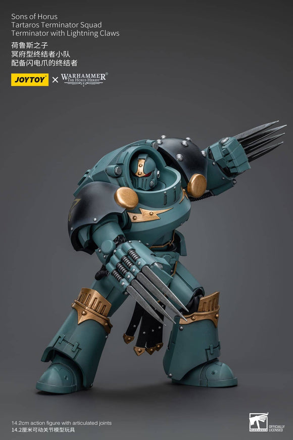 JT7202 JoyToy Sons Of Horus Tartaros Terminator Squad Terminator With Lightning Claws Action Figures JoyToy 