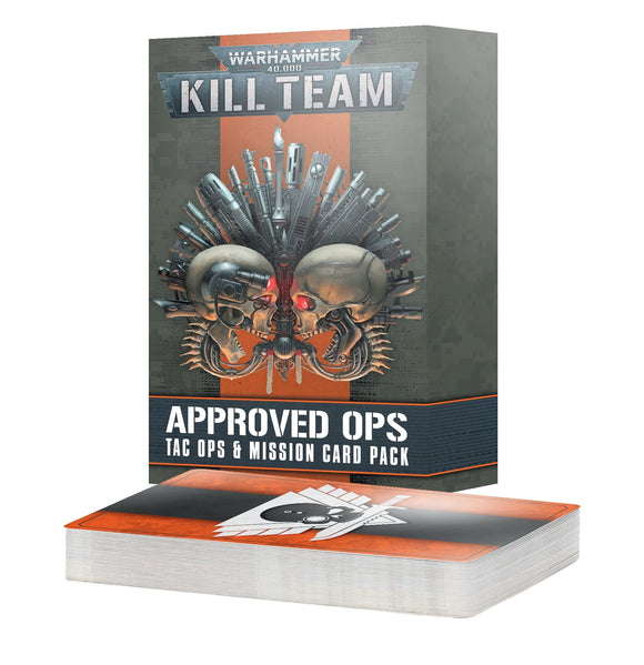 Kill Team: Approved Ops - Tac Ops & Mission Card Pack Kill Team Games Workshop 