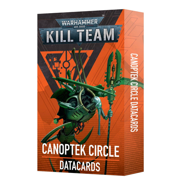 Kill Team Datacards: Canoptek Circle Kill Team Games Workshop 