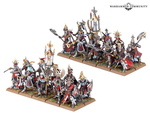 Kingdom Of Bretonnia: Knights Of The Realm On Foot The Old World Games Workshop 