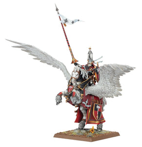 Kingdom Of Bretonnia: Lord On Royal Pegasus The Old World Games Workshop 