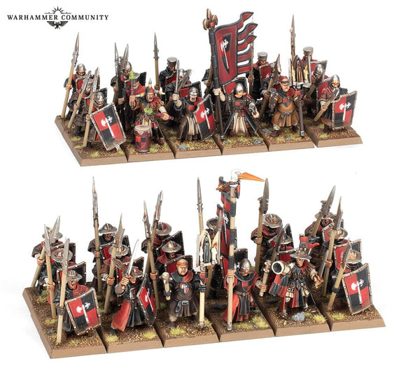 Kingdom Of Bretonnia: Men-At-Arms The Old World Games Workshop 
