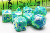 CHX-30046 Chessex Lab Dice Festive Garden/Blue Set