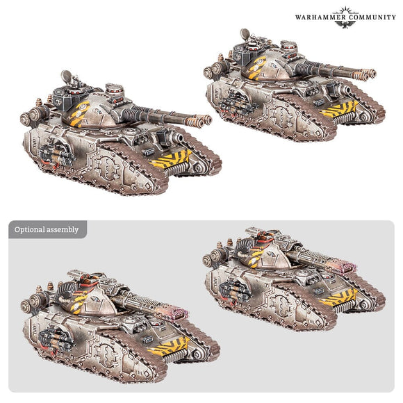 Legions Imperialis: Fellblade/Glaive Super-Heavy Tanks Legions Imperialis Games Workshop 