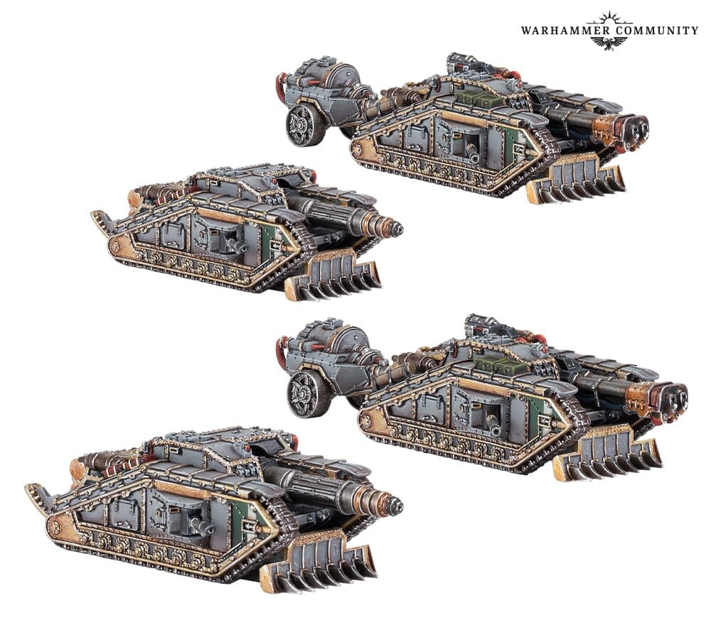 HammerHouse | Legions Imperialis: Malcador Infernus and Valdor Tank ...