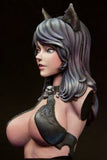 LHB-0010 Black Cat the Death Bust LH Craft 