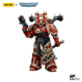 JoyToy World Eaters Khorne Berzerker with Eviscerator Chainsword - JT00560