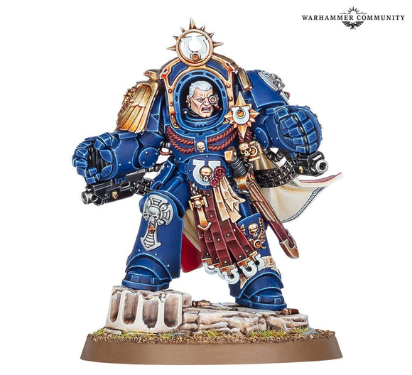 Marneus Calgar In Armour Of Antilochus Space Marines - Ultramarines Games Workshop 