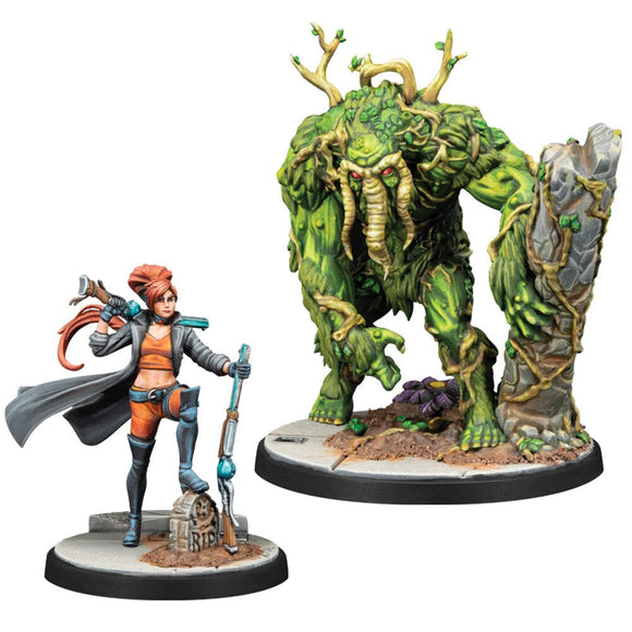 Marvel Crisis Protocol: Elsa Blooodstone & Man-Thing Character Pack Atomic Mass Games 