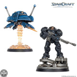 Starcraft Miniatures Game: Jim Raynor and Point Defence Drone Archon Studios