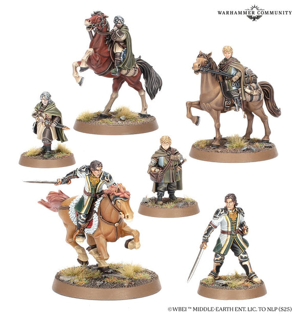 Middle-Earth: Fréaláf Hildeson & Olwyn & Lief LOTR/The Hobbit Games Workshop 