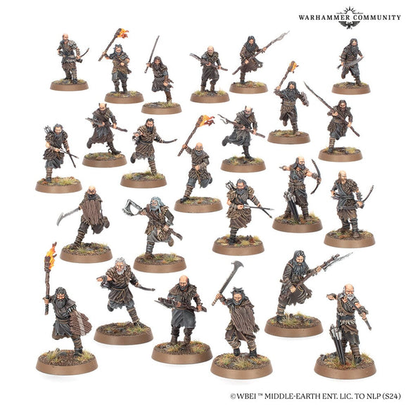 Middle-Earth: Hill Tribesmen LOTR/The Hobbit Games Workshop 