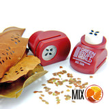 Miniature Leaf Punch RED