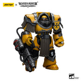 JT9381 JoyToy Imperial Fists Legion Cataphractii Terminator Squad Legion Cataphractii with Heavy Flamer