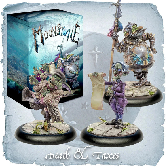 Moonstone: Death and taxes Moonstone Goblin King Games 
