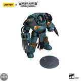 JT7288 JoyToy Sons Of Horus Tartaros Terminator Squad Terminator With Heavy Flamer And Chainfist