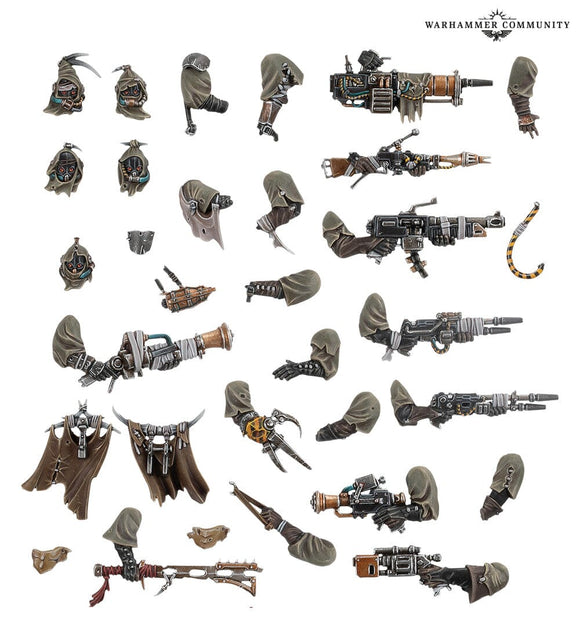 Necromunda: Ash Waste Nomads Weapons & Upgrades Necromunda Games Workshop 