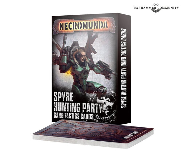 Necromunda: Spyre Hunting Party Gang Cards Necromunda Games Workshop 