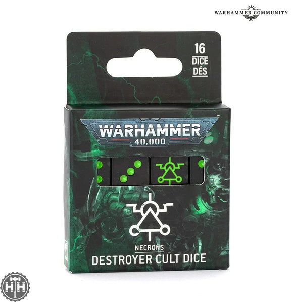 HammerHouse | Necrons: Destroyer Cult Dice (2026) by Games