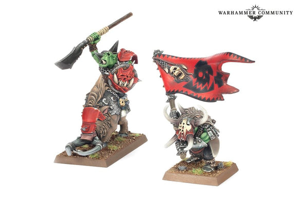 Orc & Goblin Tribes: Orc Bosses The Old World Games Workshop 