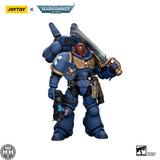 JT1378 JoyToy Ultramarines Jump Pack Intercessors Sergeant With Plasma Pistol And Power Sword