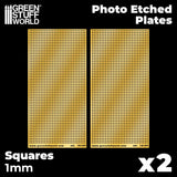 Photo-etched Plates - Large Squares