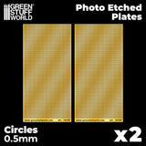 Photo-etched Plates - Small Circles