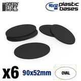 Plastic Bases - Oval Pill 90x52mm AOS