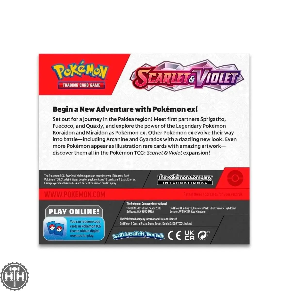 HammerHouse | Pokemon TCG: SV01 Scarlet & Violet - Booster Box 184-86570 by  Maxsoft at $279.90 SGD SGD