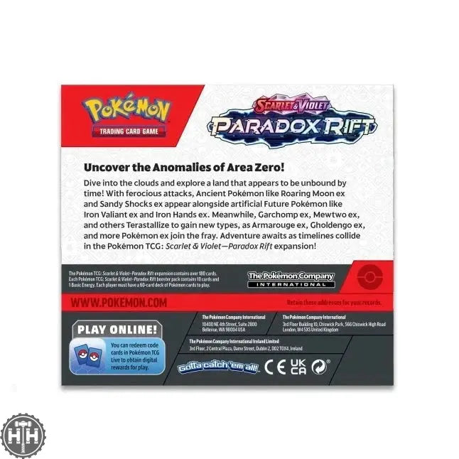 sv04 booster box Pokemon TCG: Sv04 Scarlet & Violet